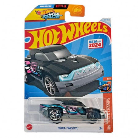 Carro Hot Wheels Lets Race Hw Track Champs 1/5 - Terra-tracktyl Hry65 (l.2593)