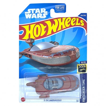 Hot Wheels Hw Screen Time 10/10 Star Wars - X-34 Landspeeder Hkg76 (l.2593)