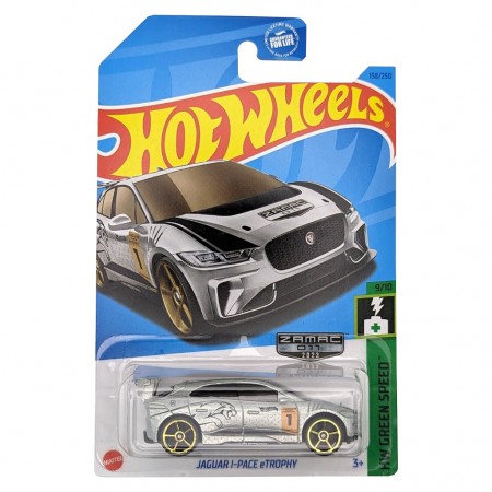 Carro Hot Wheels Hw Green Speed 9/10 - Jaguar I-pace Etrophy Hkh60 (l.2593)