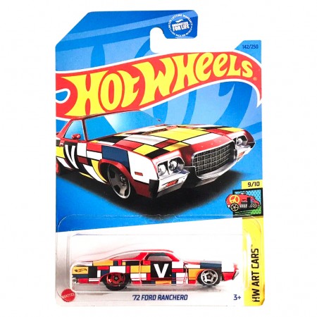 Carro Hot Wheels Hw Art Cars 9/10 - '72 Ford Ranchero Hkh53 (l.2593)