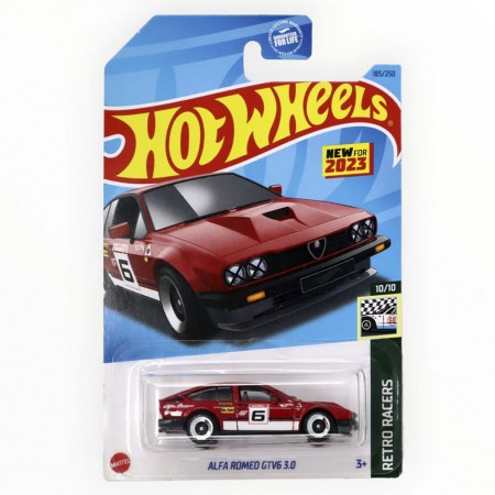 Carro Hot Wheels Retro Racers 10/10 - Alfa Romeo Gtv6 3.0 Hkg48 (l.2593)