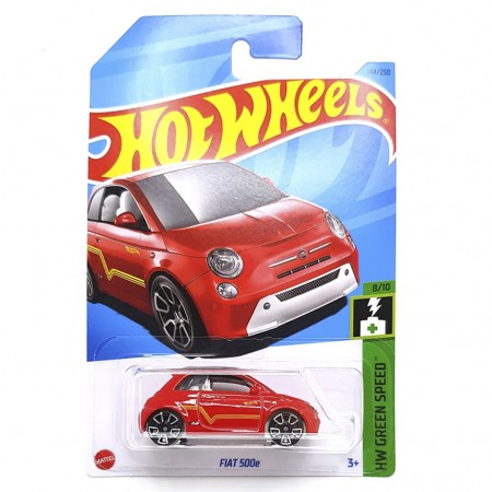 Carro Hot Wheels Hw Green Speed 8/10 - Fiat 500e Hkk24 (l.2593)