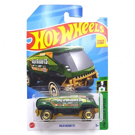 Carro Hot Wheels Hw Green Speed 7/10 - Baja Bison T5 Hkk23 (l.2593)