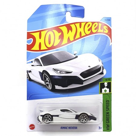 Carro Hot Wheels Hw Green Speed 4/10 - Rimac Nevera Hkk21 (l.2593)