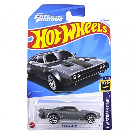 Carro Hot Wheels The Fast Of The Furious Hw Screen Time 6/10 - Ice Charger