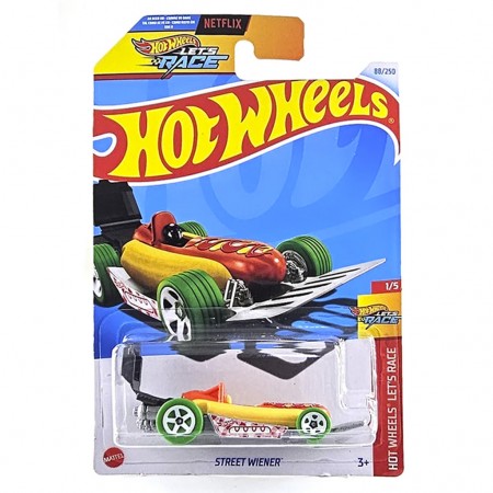 Carro Hot Wheels Let's Race 1/5 - Street Wiener Htc07 (l.2593)