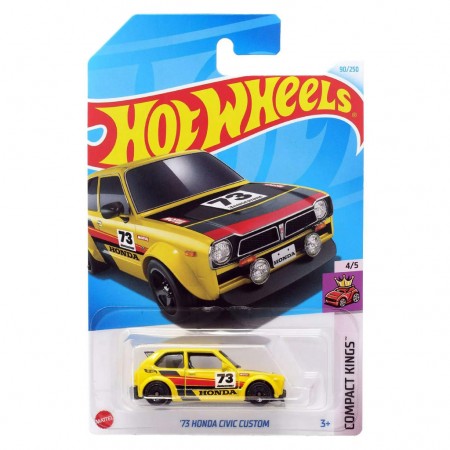 Carro Hot Wheels Compact Kings 4/5 - '73 Honda Civic Custom Htc19 (l.2593)