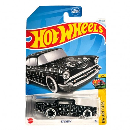 Carro Hot Wheels Hw Art Cars 6/10 - '57 Chevy Htb75 (l.2593)