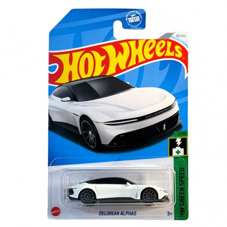 Carro Hot Wheels Hw Green Speed 7/10 - Delorean Alpha5 Htb84 (l.2593)