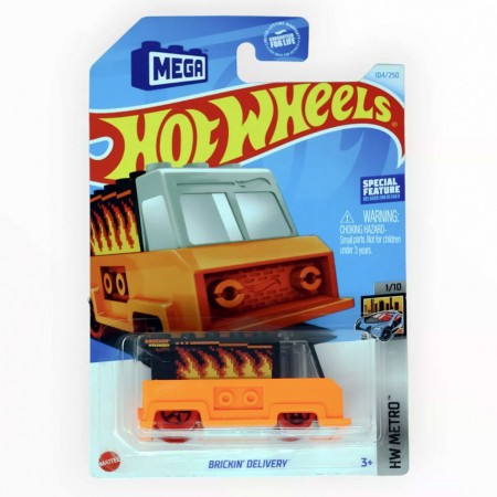Carro Hot Wheels Hw Metro 1/10 - Brickin Delivery Htb13 (l.2593)