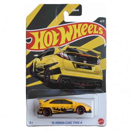 Carro Hot Wheels 4/5 - '16 Honda Civic Type R Hdh18 (gdg44)