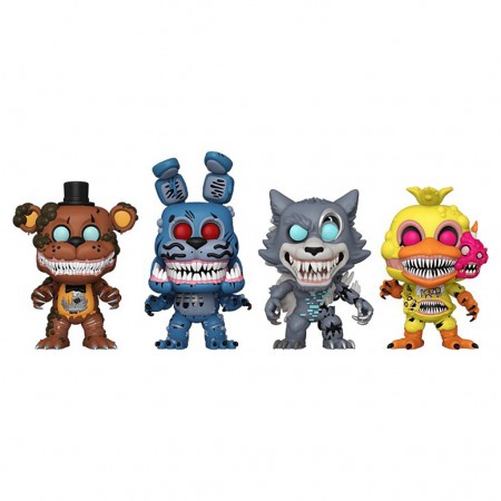 Funko Pop Five Nights At Freddy Exclusive - The Twisted Ones 4-pack (82507)