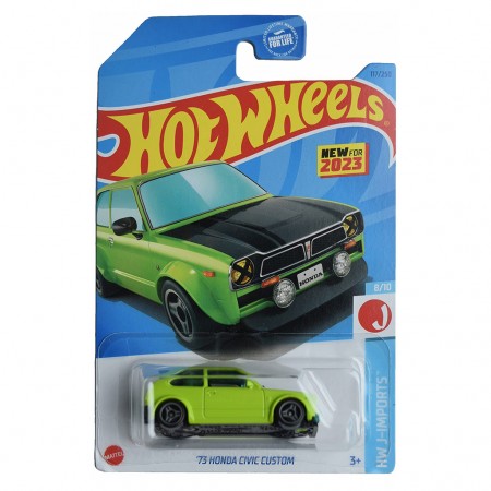 Carro Hot Wheels Hw J-imports 8/10 - '73 Honda Civic Custom Hkg40 (4982)