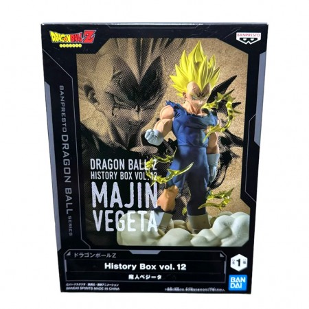 Esttua Banpresto Dragon Ball Z History Box Vol.12 - Majin Vegeta (92062)