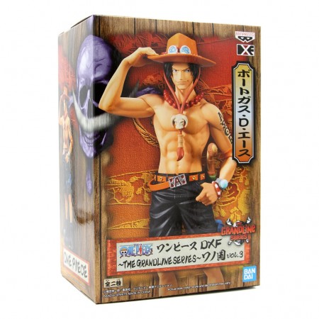 Esttua Banpresto One Piece Dxf The Grandline Series: Wanokuni Vol.3 - Portgas D. Ace (28364)
