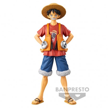 Esttua Banpresto One Piece Film: Red The Grandline Men Dxf Vol.1 - Luffy (88608)