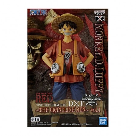 Esttua Banpresto One Piece Film: Red The Grandline Men Dxf Vol.1 - Luffy (88608)