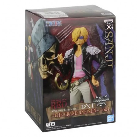 Esttua Banpresto One Piece Film: Red The Grandline Men Vol.4 Dxf - Sanji (89506)