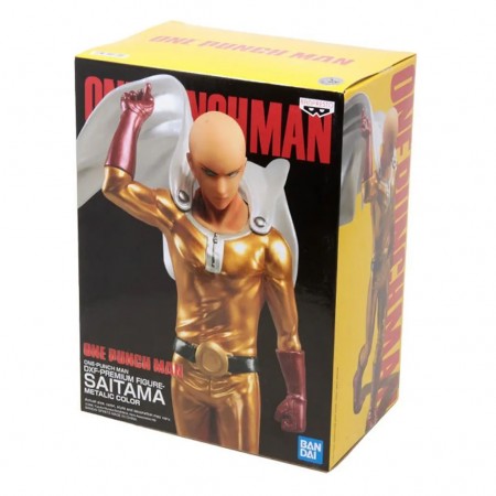 Esttua Banpresto One-punch Man Dxf Premium Figure - Saitama Metallic Color (90815)