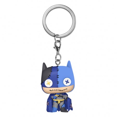 Chaveiro Funko Pocket Pop Keychain Dc Comics - Patchwork Batman (80907)