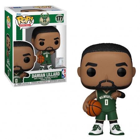 Funko Pop Basketball Nba Milwaukee Bucks - Damian Lillard 177