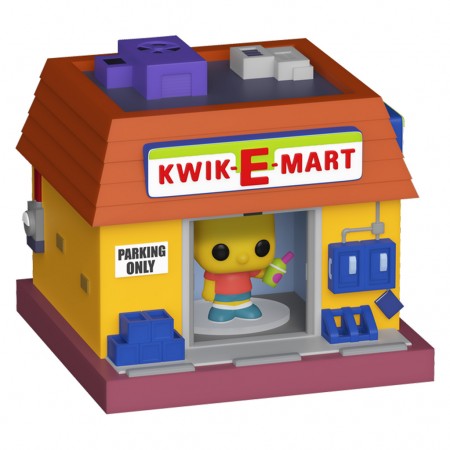 Funko Bitty Pop Towns The Simpsons - Bart Simpson And Kwik-e-mart (83684)