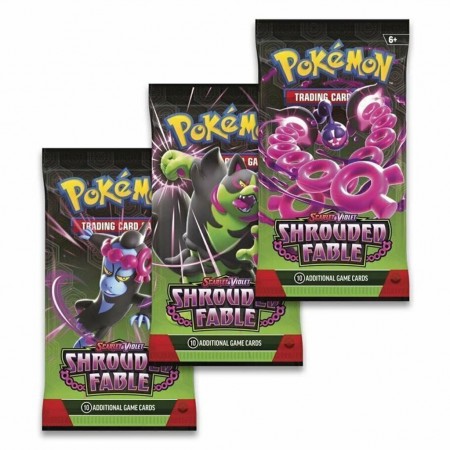 Cartas Pokemon Trading Card Game: Scarlet And Violet Shrouded Fable 3-pack Blister (85999)