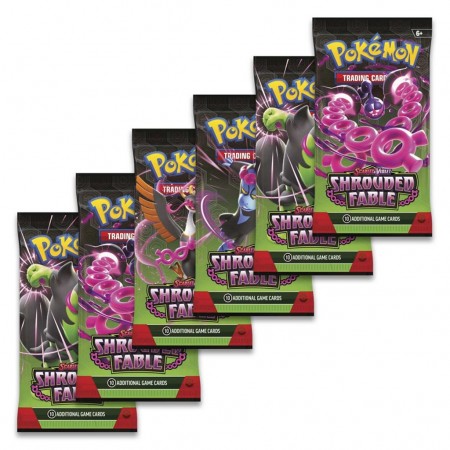 Cartas Pokmon Tcg: Scarlet & Violet - Shrouded Fable Booster Bundle (6 Packs)