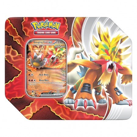 Cartas Pokmon Tcg: Paradox Destinies Tin (gouging Fire Ex)