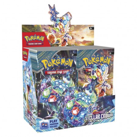 Cartas Pokmon Tcg: Scarlet & Violet Stellar Crown Booster Pack (unidade)