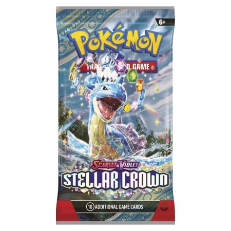 Cartas Pokmon Tcg: Scarlet & Violet Stellar Crown Booster Pack (unidade)
