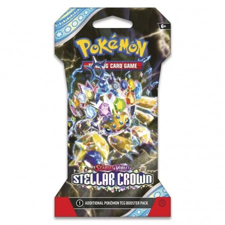 Cartas Pokmon Tcg: Scarlet & Violet Stellar Crown Sleeved Booster Pack (9007