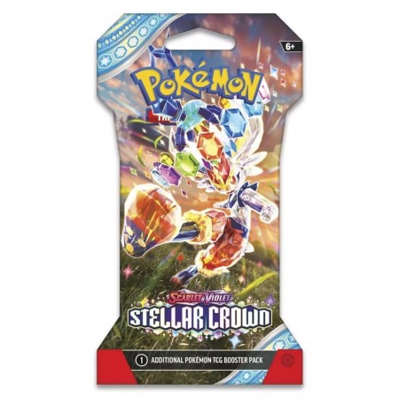 Cartas Pokmon Tcg: Scarlet & Violet Stellar Crown Sleeved Booster Pack (9007