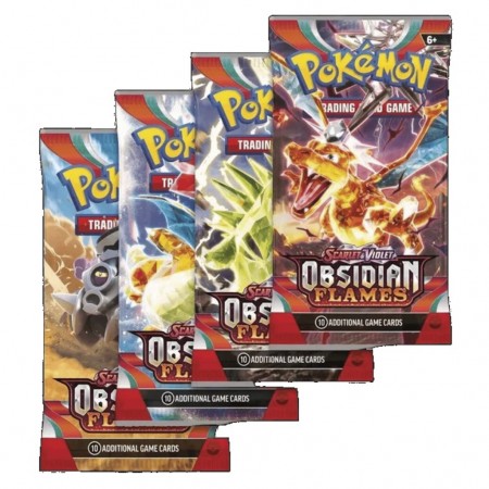 Cartas Pokemon Tcg: Scarlet & Violet Obisidian Flames (3746)