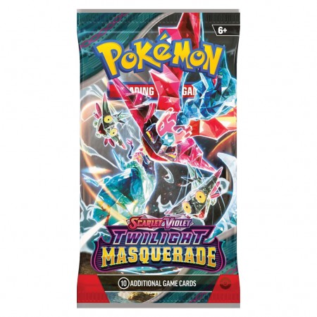Cartas Pokemon Tcg: Scarlet And Violet Twilight Masquerade Booster Pack (3401)