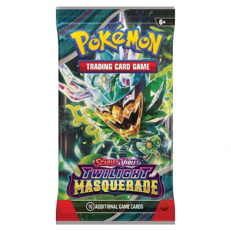 Cartas Pokemon Tcg: Scarlet And Violet Twilight Masquerade Booster Pack (3401)