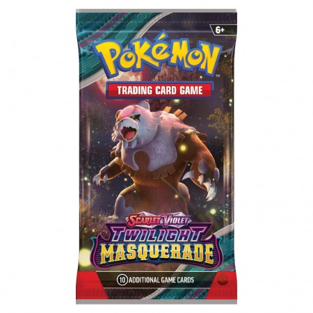 Cartas Pokemon Tcg: Scarlet And Violet Twilight Masquerade Booster Pack (3401)