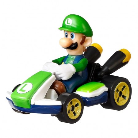 Carro Hot Wheels Mario Kart - Luigi (4456)