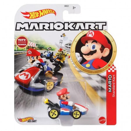 Carro Hot Wheels Mario Kart - Mario (4449)