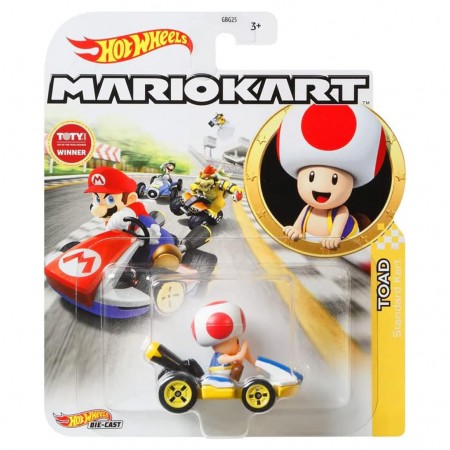 Carro Hot Wheels Mario Kart - Toad (4470)