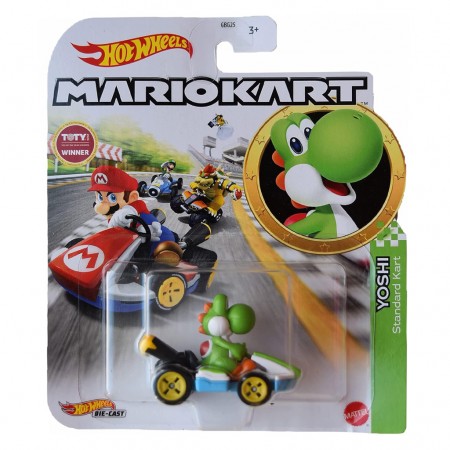 Carro Hot Wheels Mario Kart - Yoshi (8428)