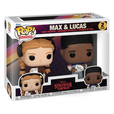 Funko Pop Television Stranger Things - Max & Lucas 2-pack (80139)