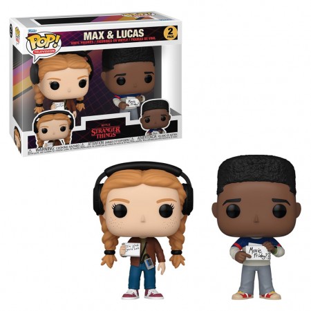 Funko Pop Television Stranger Things - Max & Lucas 2-pack (80139)