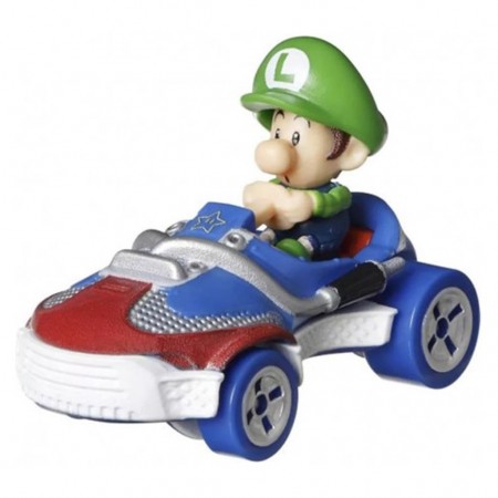 Carro Hot Wheels Mario Kart - Baby Luigi (8932)