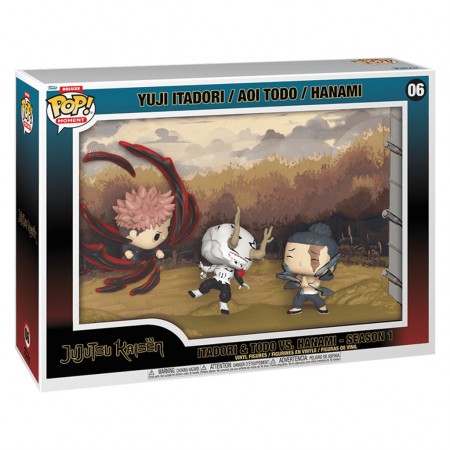 Funko Pop Deluxe Moment Jujutsu Kaisen - Itadori & Todo Vs. Hanami 06 (0265)
