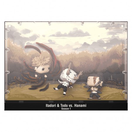 Funko Pop Deluxe Moment Jujutsu Kaisen - Itadori & Todo Vs. Hanami 06 (0265)