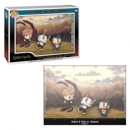 Funko Pop Deluxe Moment Jujutsu Kaisen - Itadori & Todo Vs. Hanami 06 (0265)