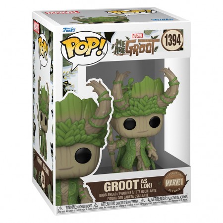 Funko Pop Marvel We Are Groot - Groot As Loki 1394