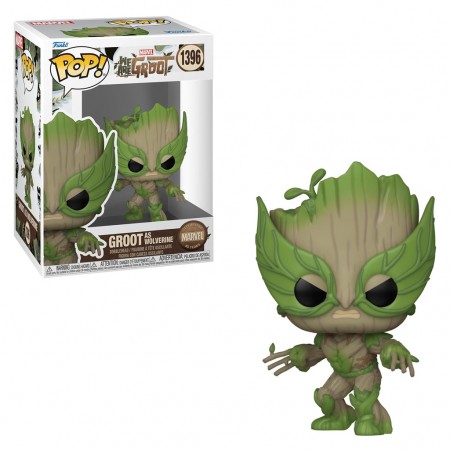 Funko Pop Marvel We Are Groot - Groot As Wolverine 1396
