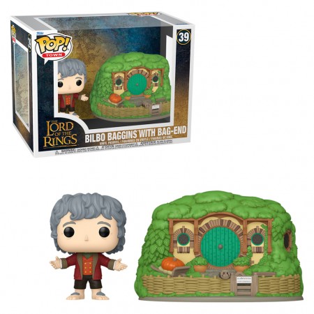 Funko Pop Town The Lord Of The Rings - Bilbo Baggins With Bag-end 39
